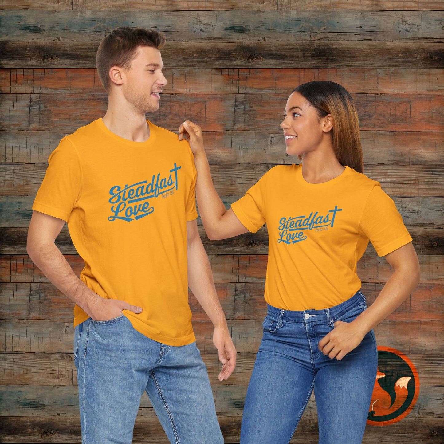 Steadfast Love Unisex Tee, Casual T-Shirt for Everyday Wear, Gift for Friends, Birthday, Love-themed Shirt, Positive Vibes Tee