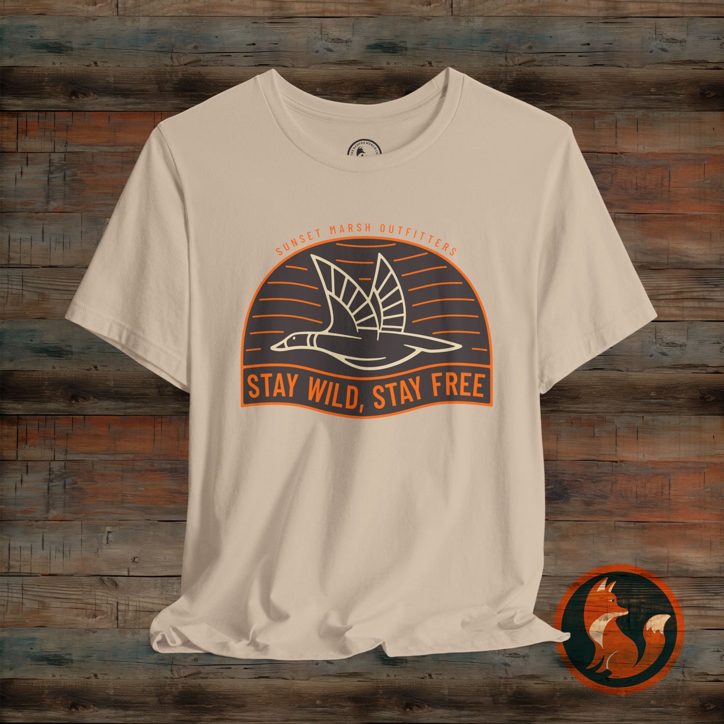 Stay Wild Unisex Short Sleeve Tee, Adventure Shirt, Nature Tee, Outdoorsy Apparel, Gift for Nature Lovers