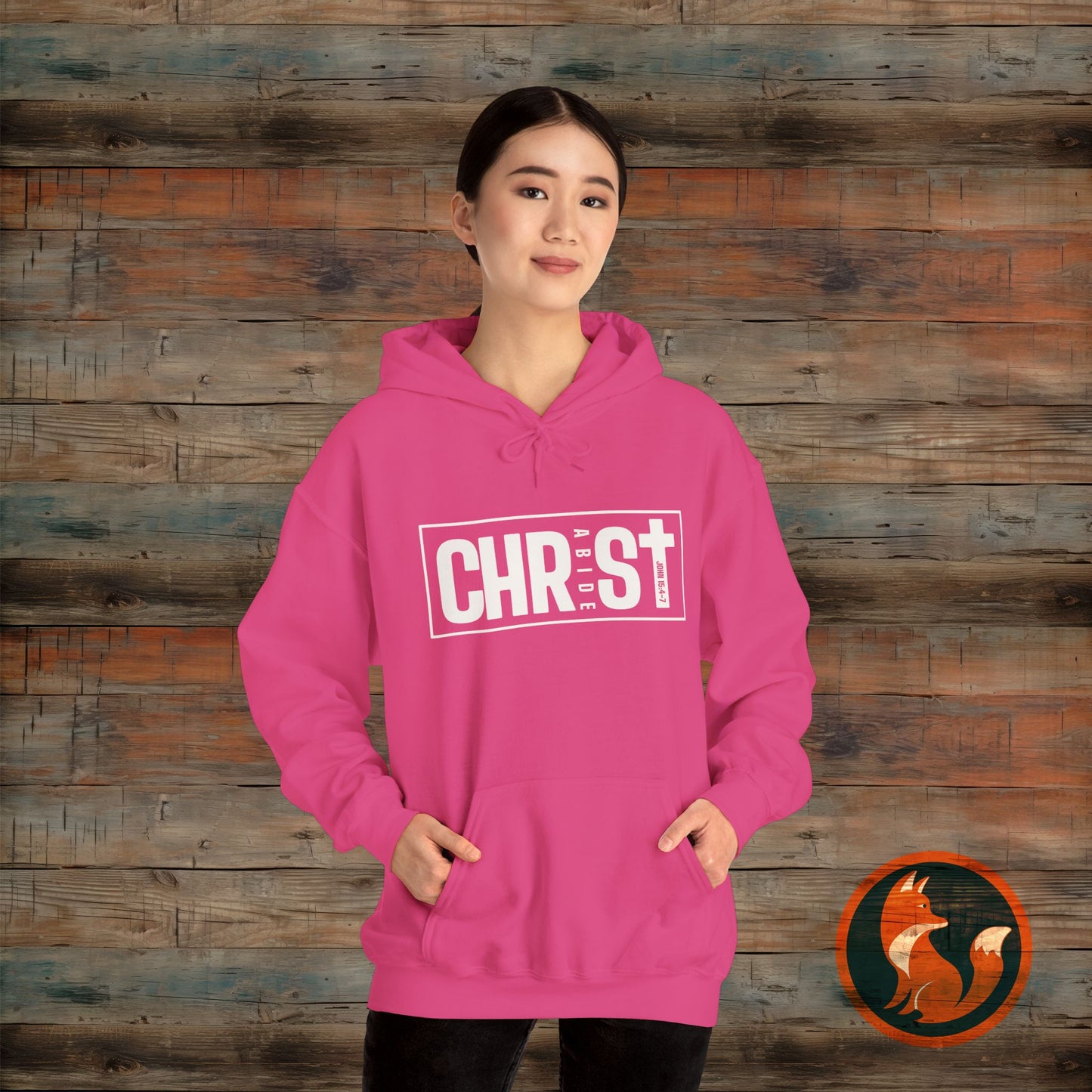 Faith-Inspired Hoodie with Christ Design | Cozy Christian Apparel, Unisex Sweatshirt, Casual Wear, Gift for Believers, Church Events