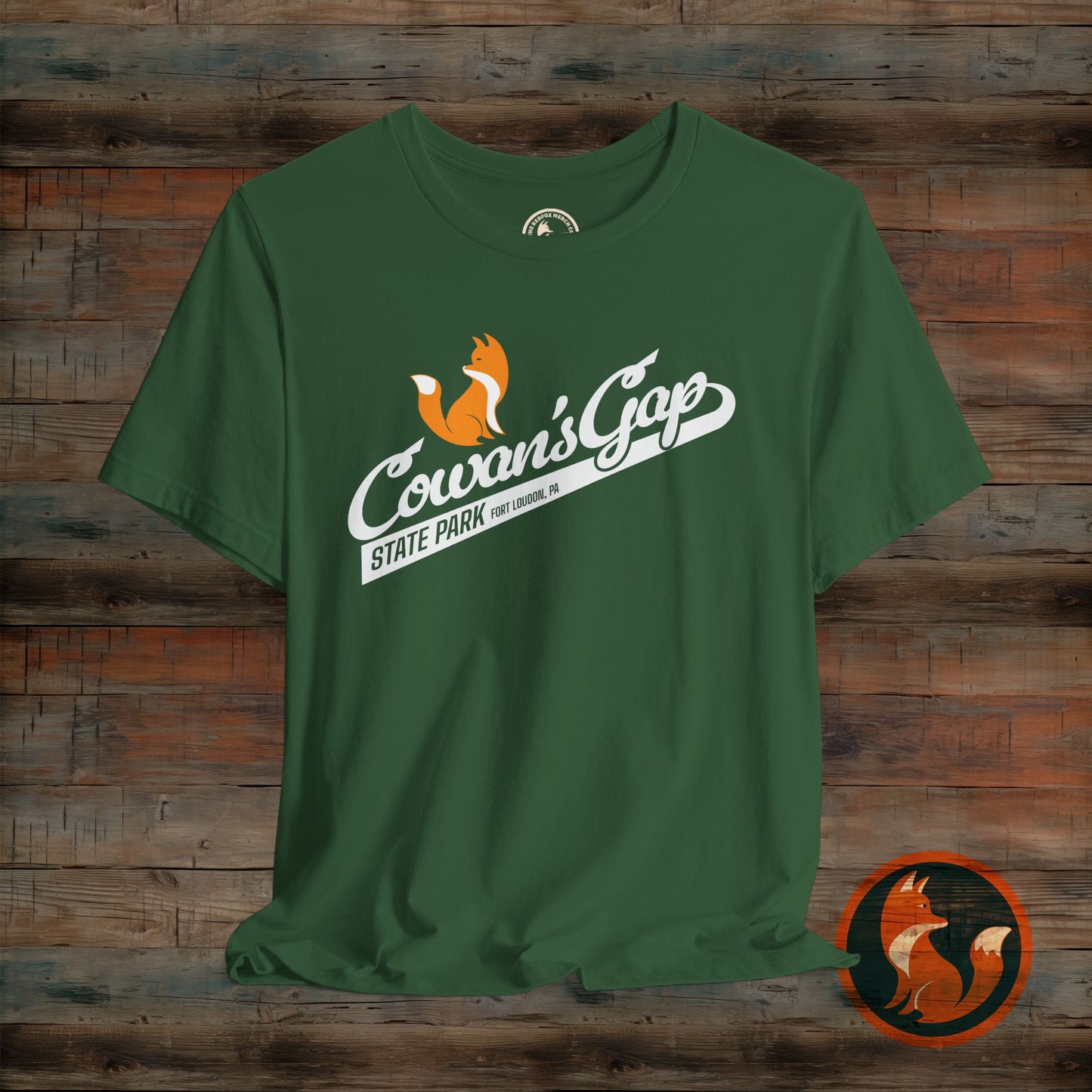 Cowans Gap State Park Tee - Unisex Jersey Short Sleeve T-Shirt, Nature Lover Gift, Hiking Apparel, Outdoor Adventure Wear, [...]