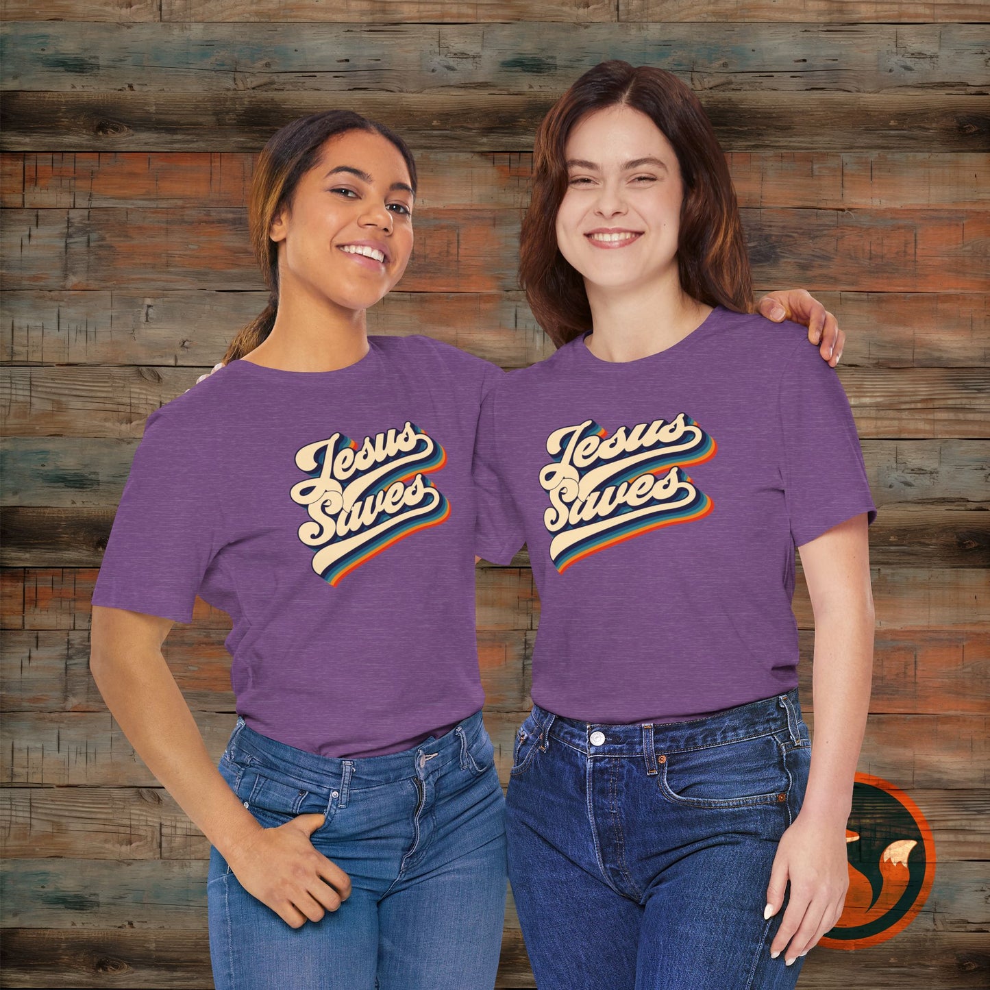 Stylish Jesus Saves Tee, Faith-Based Tee, Unisex Graphic Shirt, Everyday Comfort, Perfect Gift for Believers