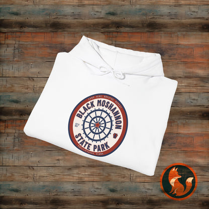 Black Moshannon State Park Hoodie, Cozy Sweatshirt for Outdoor Lovers, Perfect for Camping, Travel, Gifts, Nature Lovers