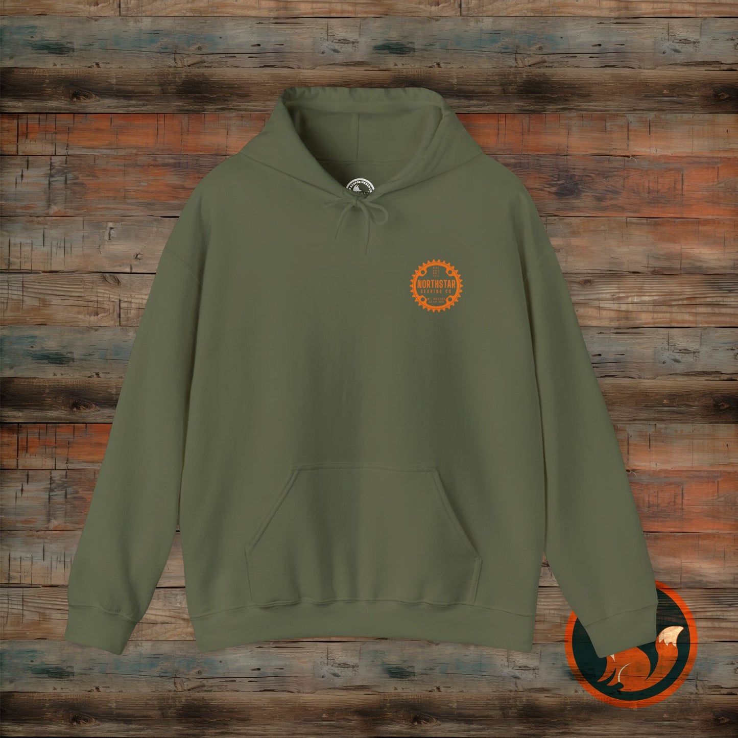 Cozy Unisex Hooded Sweatshirt, Perfect for Casual Wear, Gift for Friends, Outdoor Activities, Fall Fashion, Northstar Design