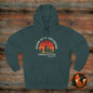 Explore More: Cozy Three-Panel Fleece Hoodie, Adventure Sweatshirt, Outdoor Gift, Travel Apparel, Nature Lovers Hoodie