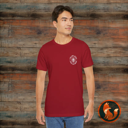 Faith-Inspired Unisex Tee - Follow Jesus Design, Christian Apparel, Inspirational Shirt, Gift for Believers, Religious Tee