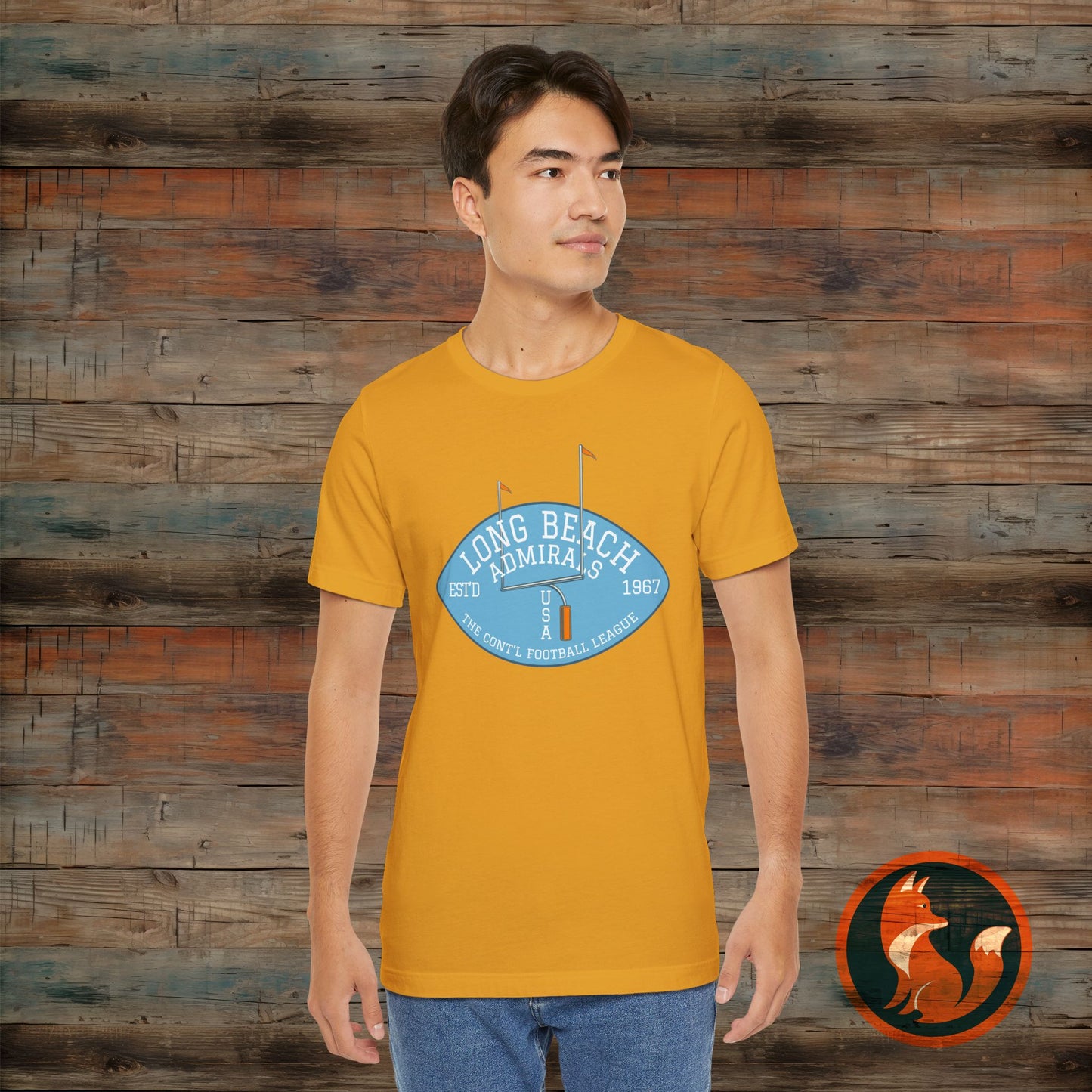 Retro Long Beach Football Tee, Unisex T-Shirt, Casual Wear, Sports Apparel, Gift for Football Lovers, Vintage Style
