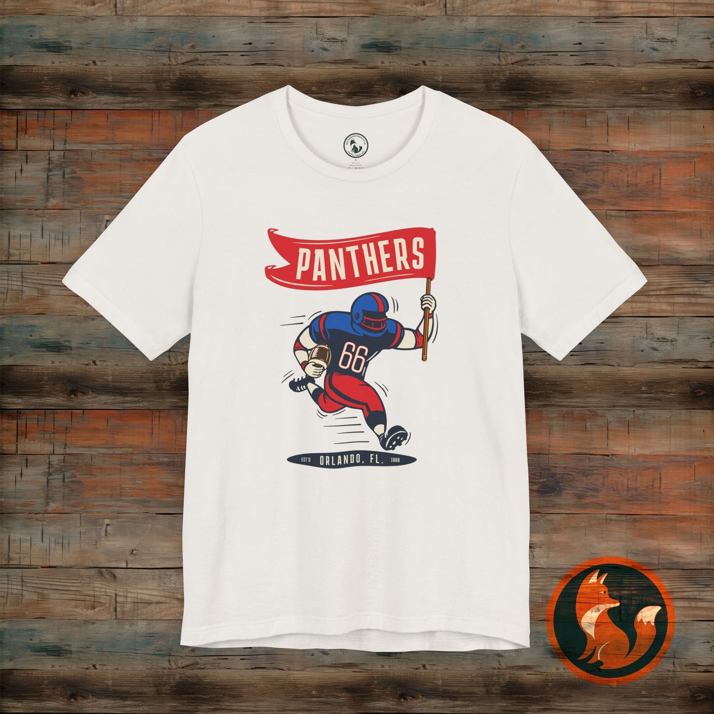Orlando Panthers CoFL Unisex Jersey Tee, Sporty T-Shirt, Game Day Apparel, Football Fan Shirt, Athletic Wear, Casual Comfort