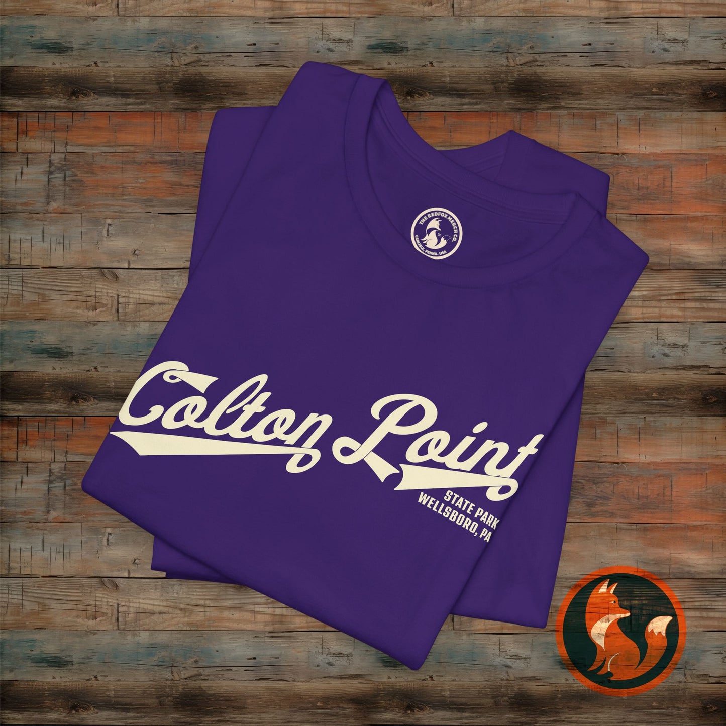 Colton Point Graphic Short Sleeve Tee, Casual Cotton Tee, Unisex T-Shirt, Trendy Summer Shirt, Gift for Travelers, Everyday Wear