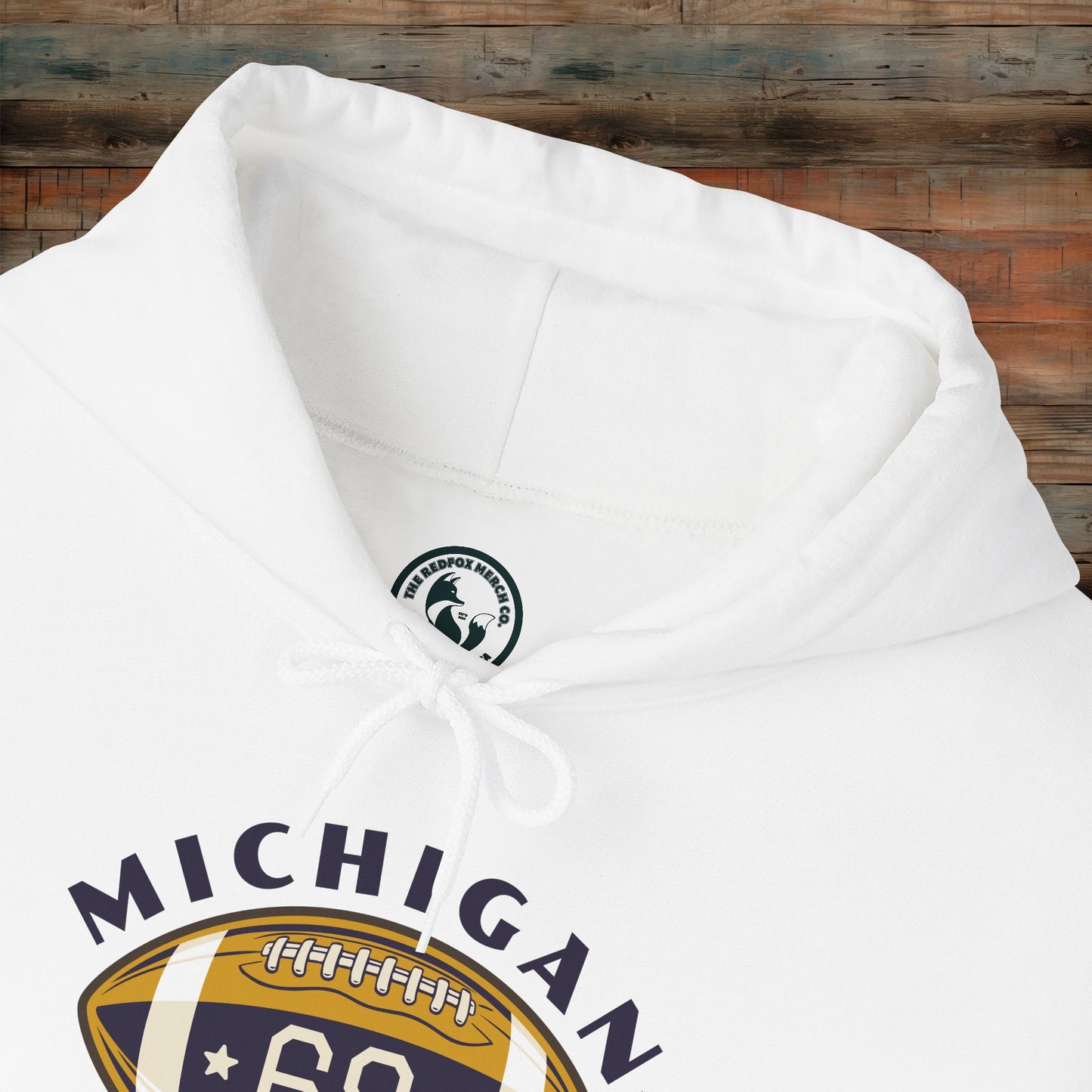 Michigan Arrows Football Hooded Sweatshirt, Unisex Hoodie, Sportswear, Athletic Gift, Casual Wear, Team Spirit Apparel