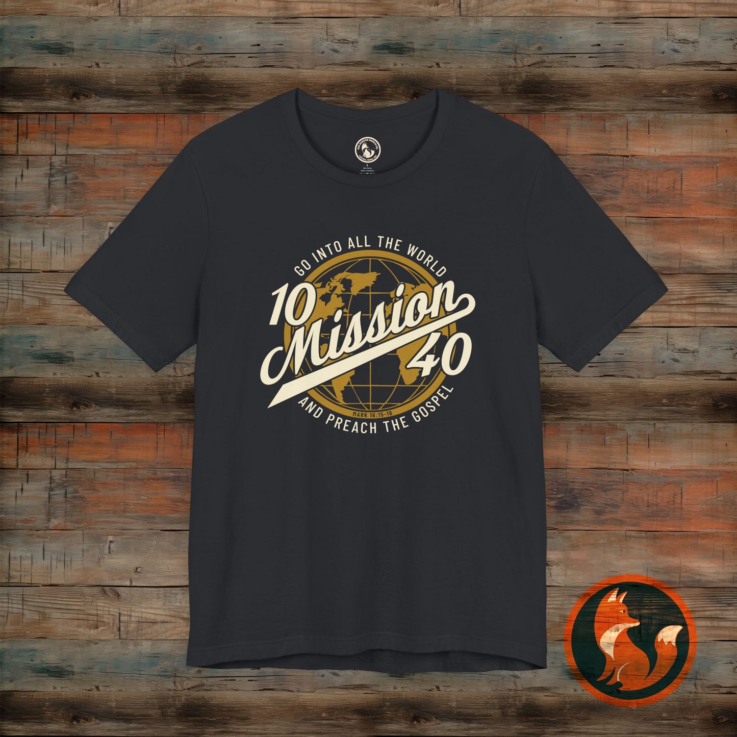 Inspirational Mission Tee, Faith-Based Shirt, Unisex Graphic T-Shirt, Christian Apparel, Gift for Believers, Church Events