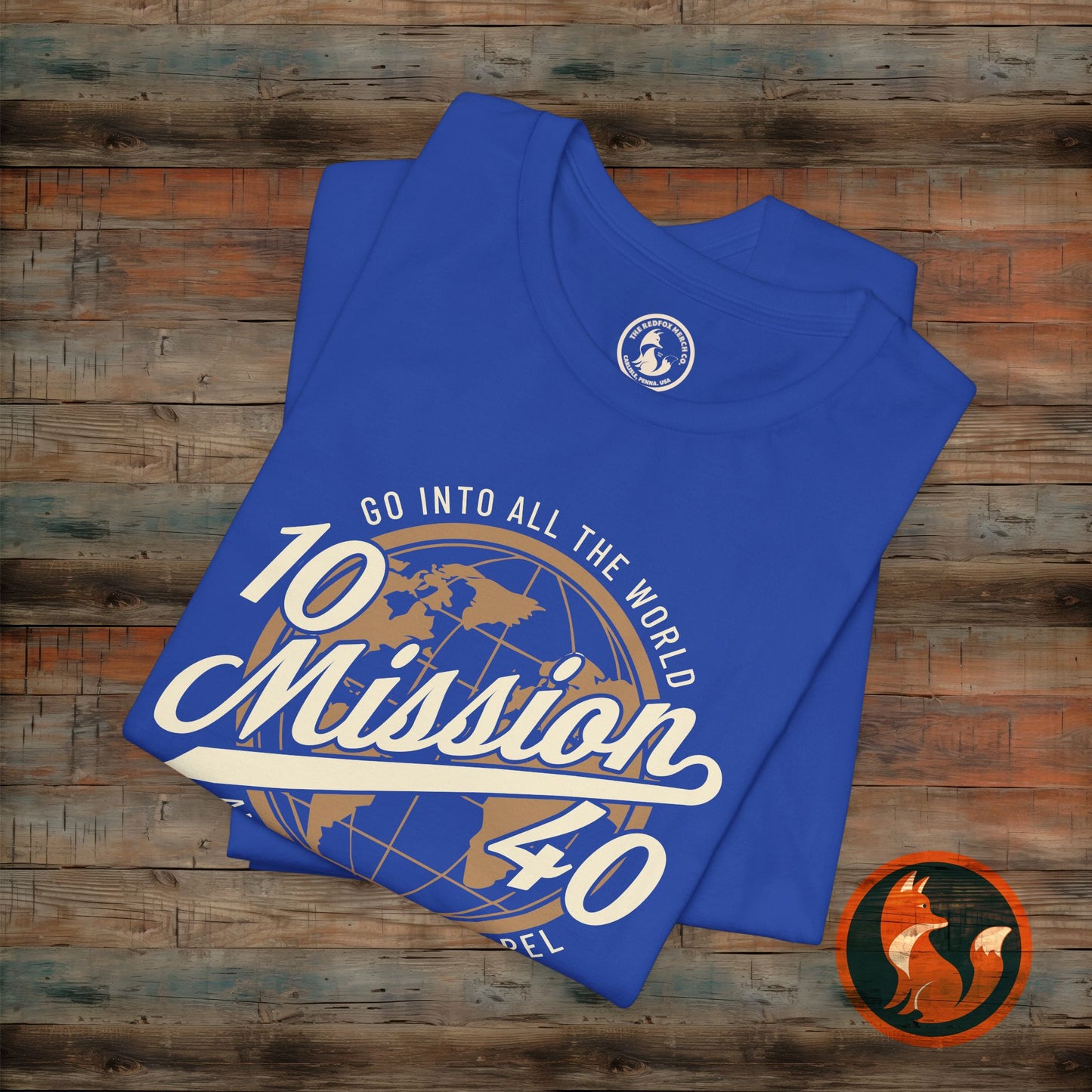 Inspirational Mission Tee, Faith-Based Shirt, Unisex Graphic T-Shirt, Christian Apparel, Gift for Believers, Church Events