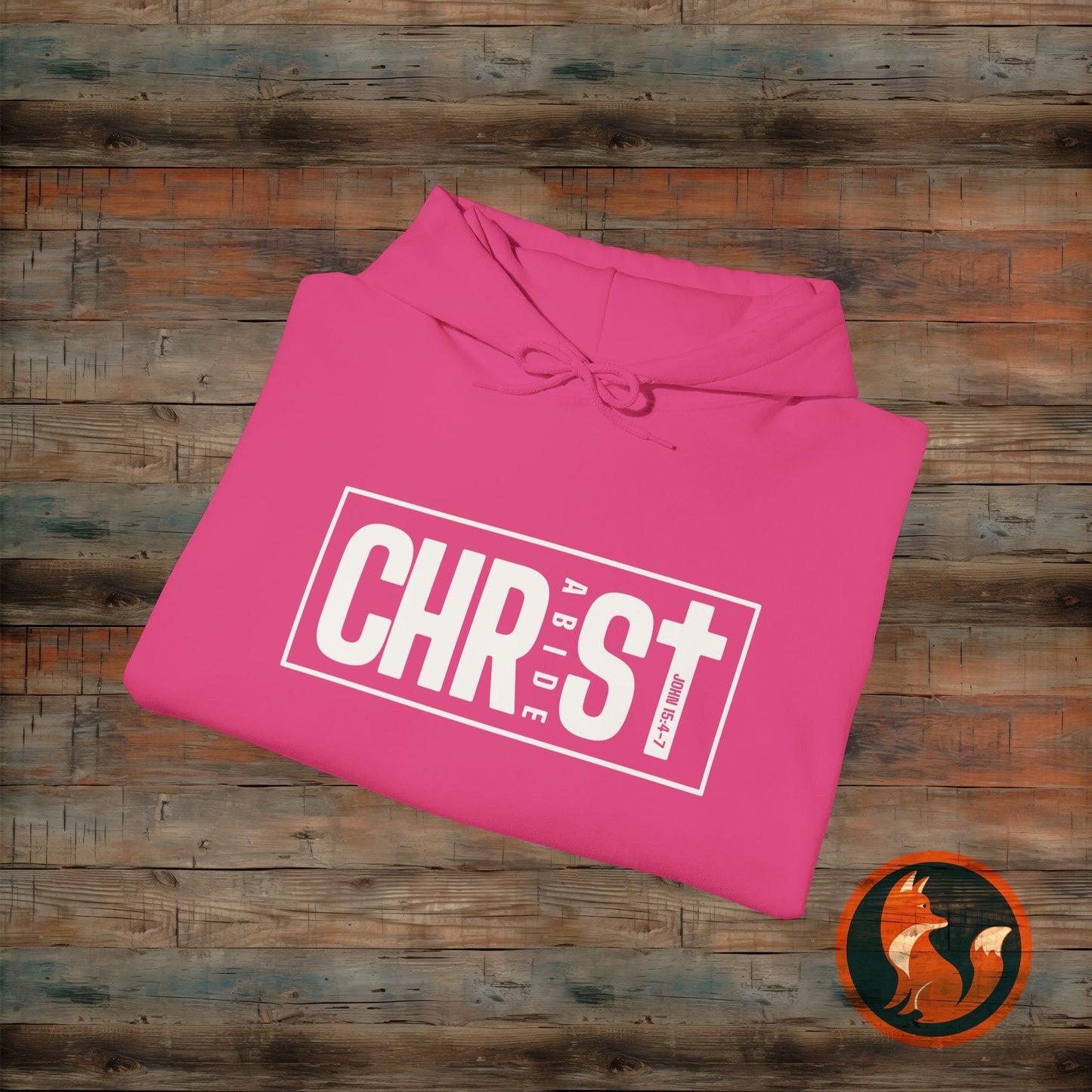 Faith-Inspired Hoodie with Christ Design | Cozy Christian Apparel, Unisex Sweatshirt, Casual Wear, Gift for Believers, Church Events