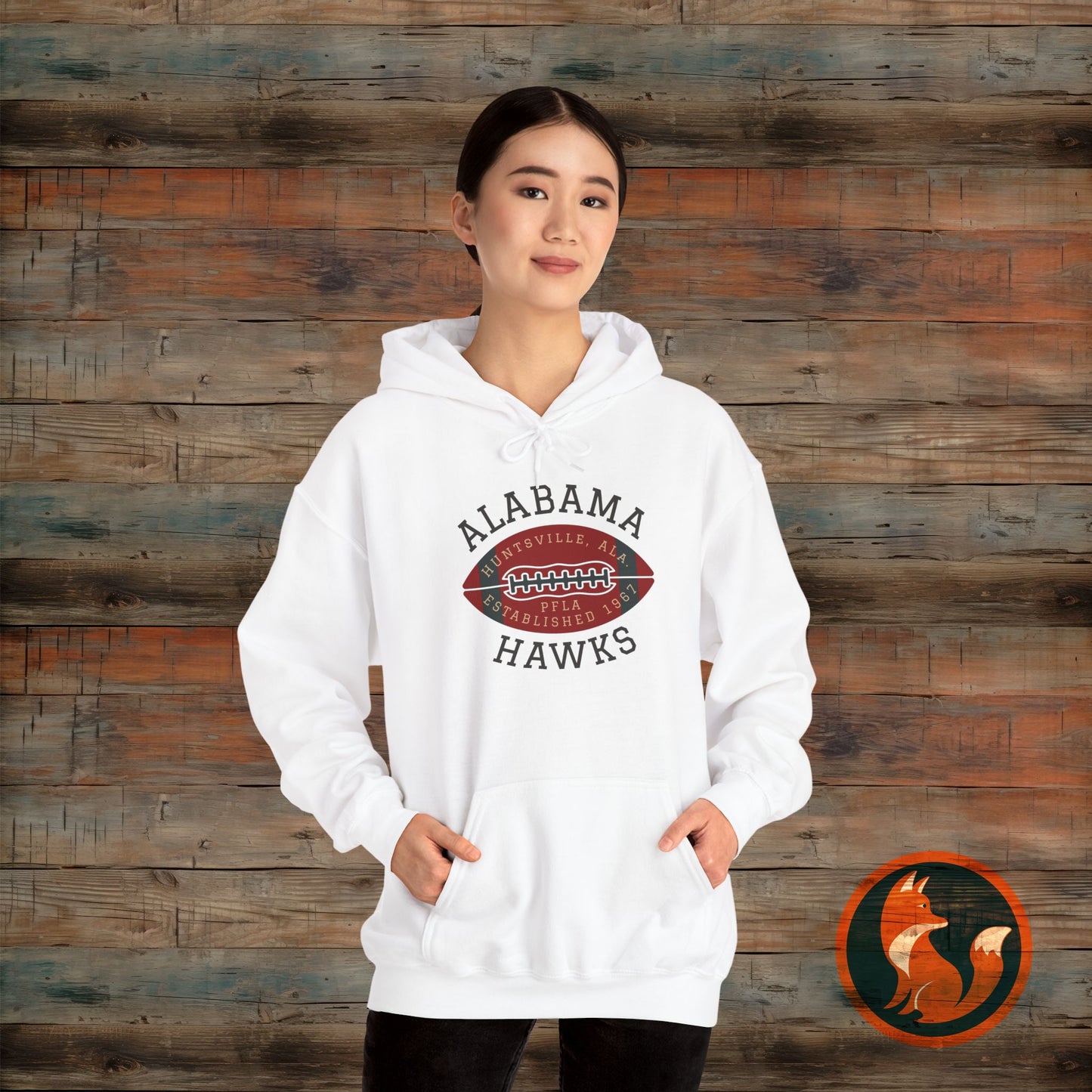 Alabama Hawks Football Sweatshirt, Unisex Casual Hoodie, Team Spirit Gear, Perfect for Game Days, Comfortable All-Season Wear