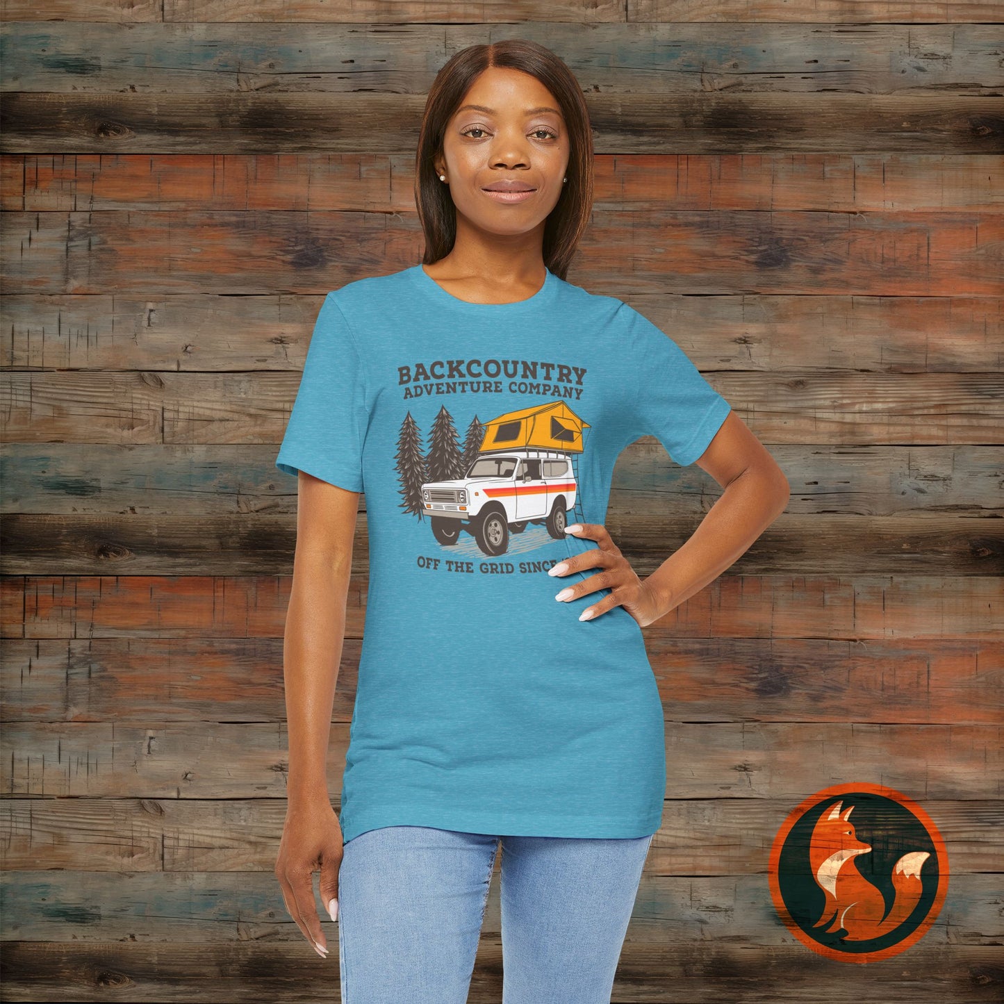 Backcountry Adventure Company Tee, Vintage Camping Shirt, Outdoor Enthusiast Gift, Unisex Graphic Tee, Travel Lover Apparel