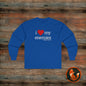 I Love My Enemies Long Sleeve Tee, Christian Gift, Quote Shirt, Inspirational Apparel, Religious Isaiah 54: 10