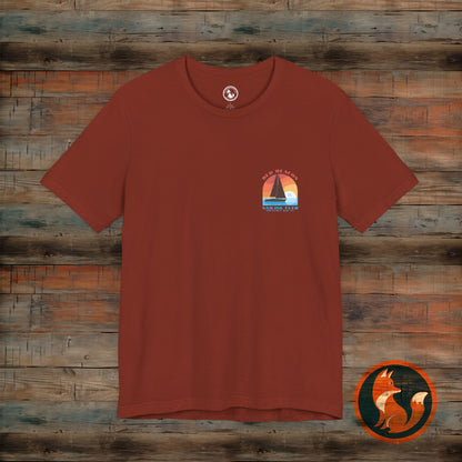 Sailing Club Tee, Nautical Beach Shirt, Summer Vibes T-Shirt, Ocean Lover Gift, Cruise Outing Apparel
