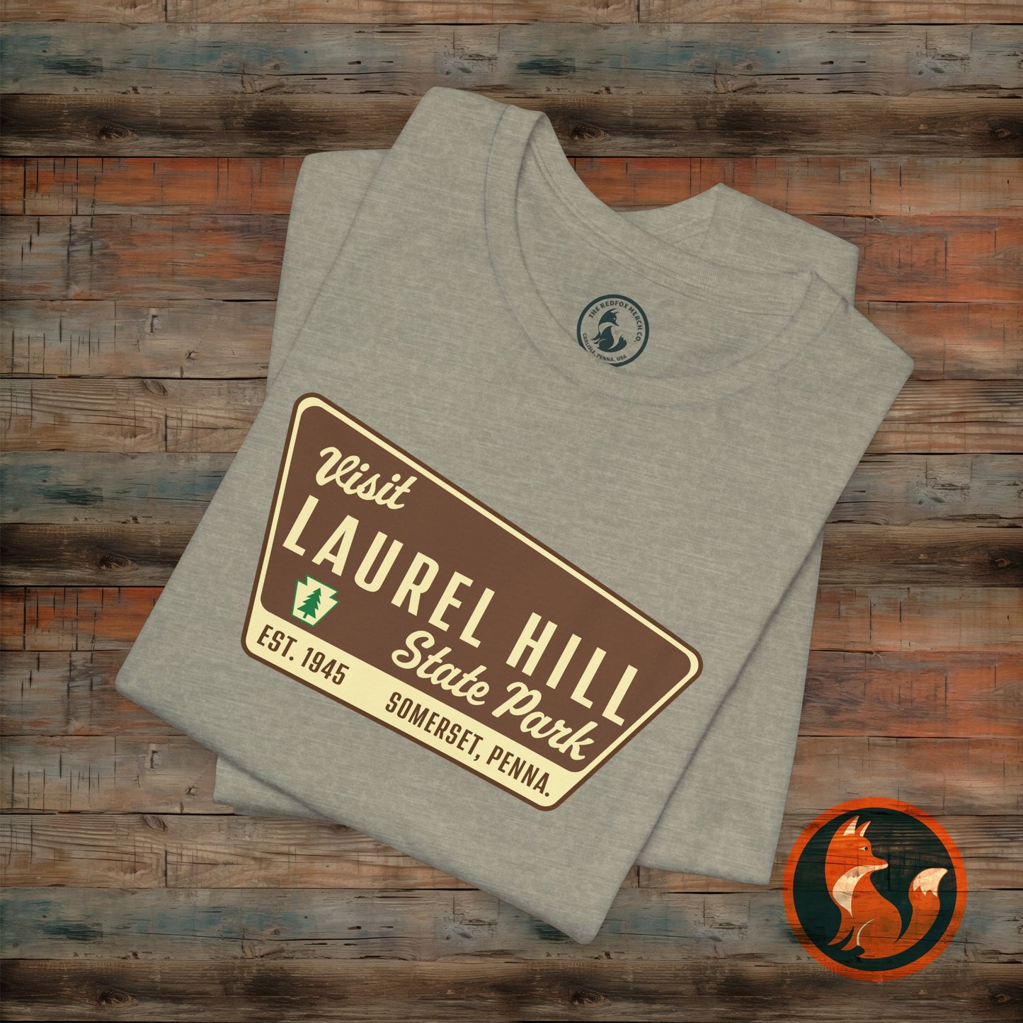 Laurel Hill State Park Tee, Vintage Nature T-Shirt, Unisex Outdoor Apparel, Perfect Gift for Nature Lovers, Summer Travel Gear