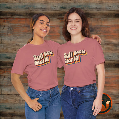 Soli Deo Gloria(Glory to God Alone) Unisex T-Shirt, Retro Graphic Tee, Casual Everyday Wear, Religious Inspiration Shirt, Gift for Believers, Faith-Based [...]