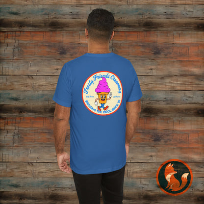 Ice Cream Parlor Tee, Cute Summer Shirt, Fun Gift for Friends, Unisex Graphic Tee, Ice Cream Lovers Apparel, Retro Design T-Shirt