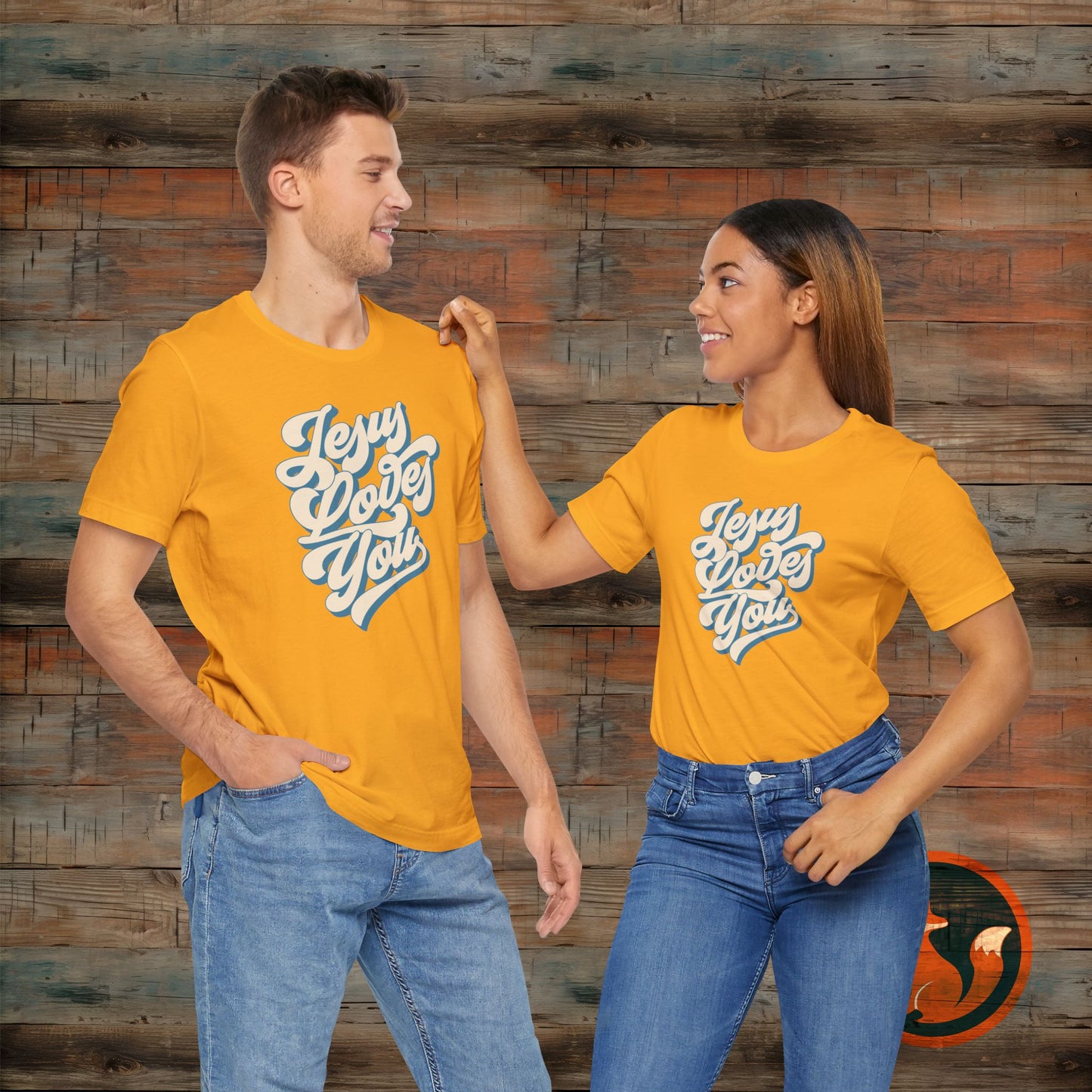 Jesus Loves You Unisex Tee, Inspirational T-Shirt, Faith-Based Apparel, Gift for Christians, Casual Everyday Wear