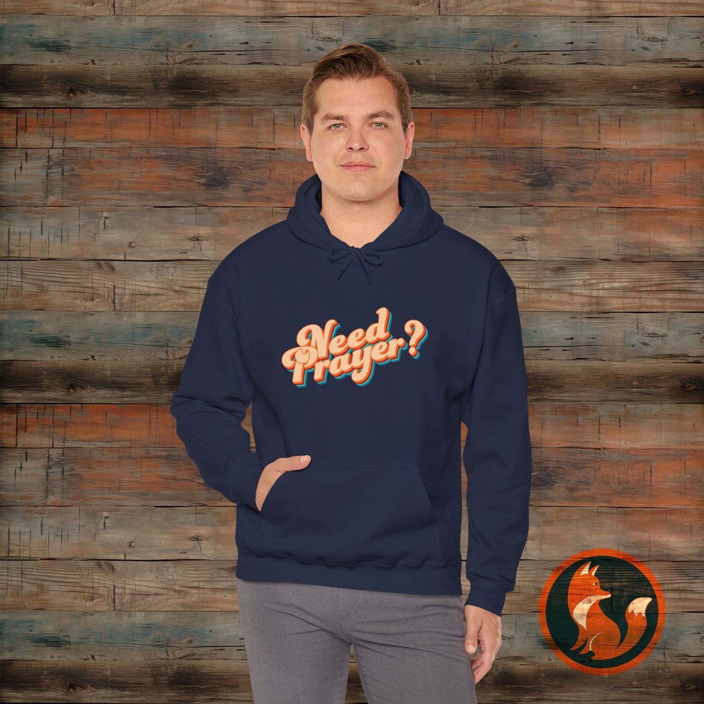 Need Prayer? Unisex Hoodie - Cozy Christian Sweatshirt for Prayer Warriors, Faith Apparel, Gift for Friends, Spiritual Comfort
