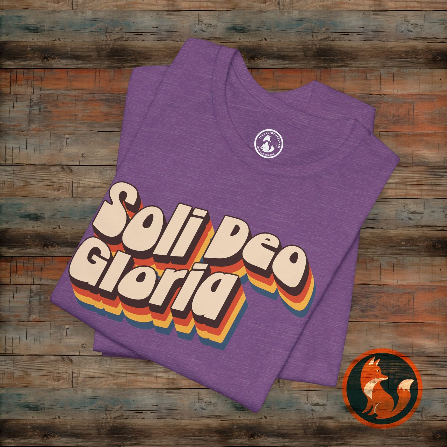 Soli Deo Gloria(Glory to God Alone) Unisex T-Shirt, Retro Graphic Tee, Casual Everyday Wear, Religious Inspiration Shirt, Gift for Believers, Faith-Based [...]