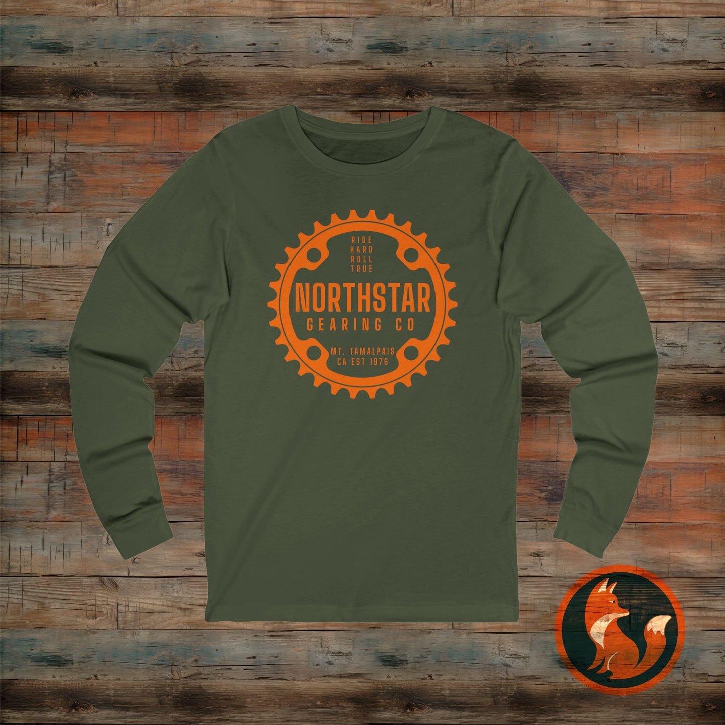 Unisex Jersey Long Sleeve Tee, Cozy Casual Top, Stylish Mountain Biking Apparel, Gift for Mountain Bikers, Outdoor Adventure Shirt