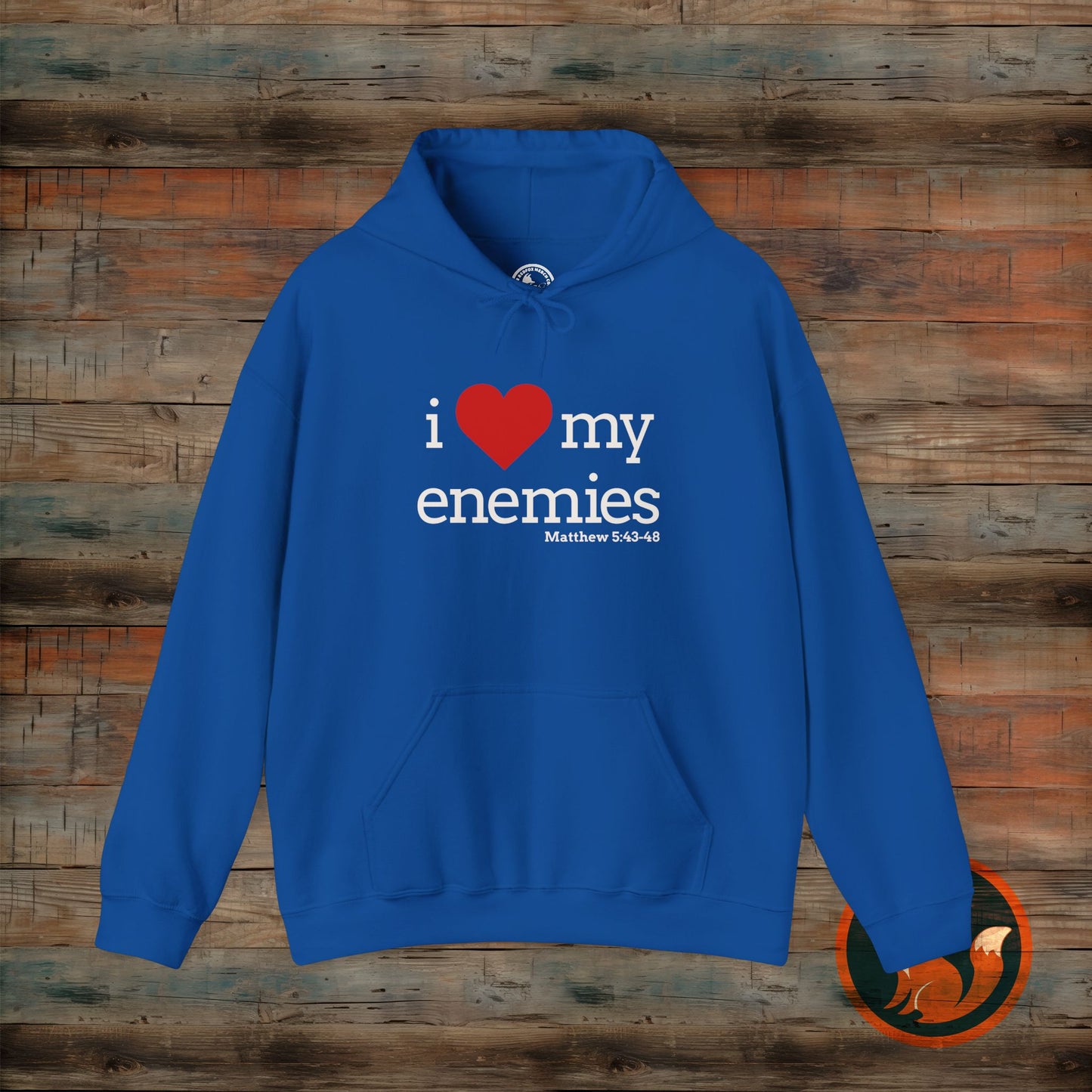 I love My Enemies Hoodie - Unisex Heavy Blend Sweatshirt, Christian Apparel, Gift for Faith Lovers, Inspirational Clothing, Cozy [...]