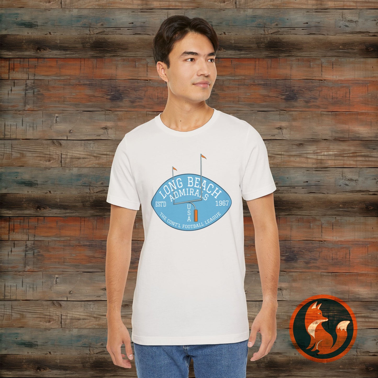 Retro Long Beach Football Tee, Unisex T-Shirt, Casual Wear, Sports Apparel, Gift for Football Lovers, Vintage Style