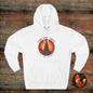 Adventure-Inspired Fleece Hoodie with Retro Design, Cozy Layer for Nature Lovers, Perfect for Hiking, Camping, Travel, Gifts