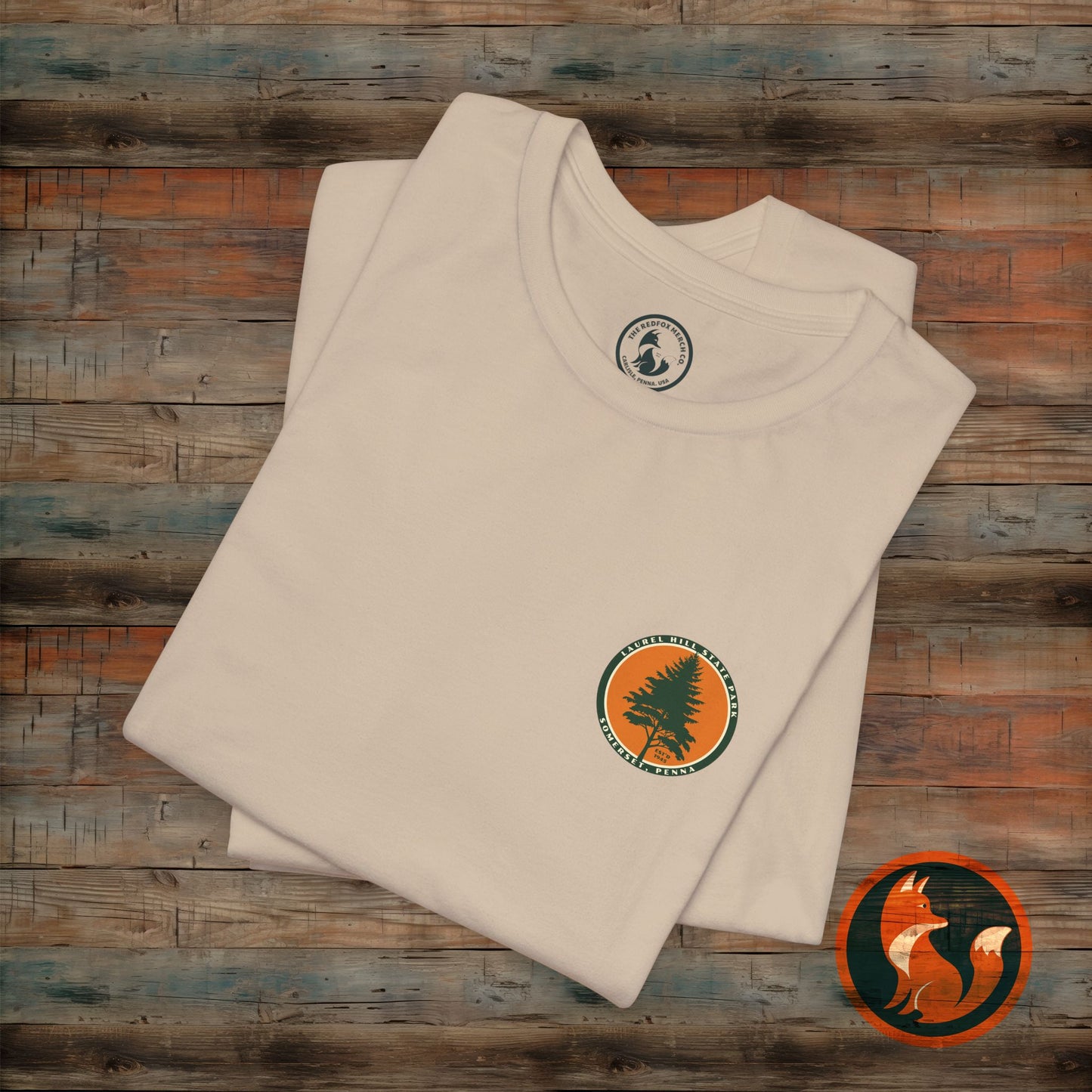 Nature Lover's Tee, Outdoor Adventure Shirt, Laurel Hill State Park Apparel, Unisex Graphic T-Shirt, Gift for Hikers, Eco-Friendly Clothing