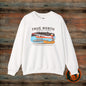 True North Adventure Crewneck Sweatshirt, Cozy Sweatshirt, Nature Lover Gift, Outdoor Apparel, Camping Sweater, Unisex Sweatshirt