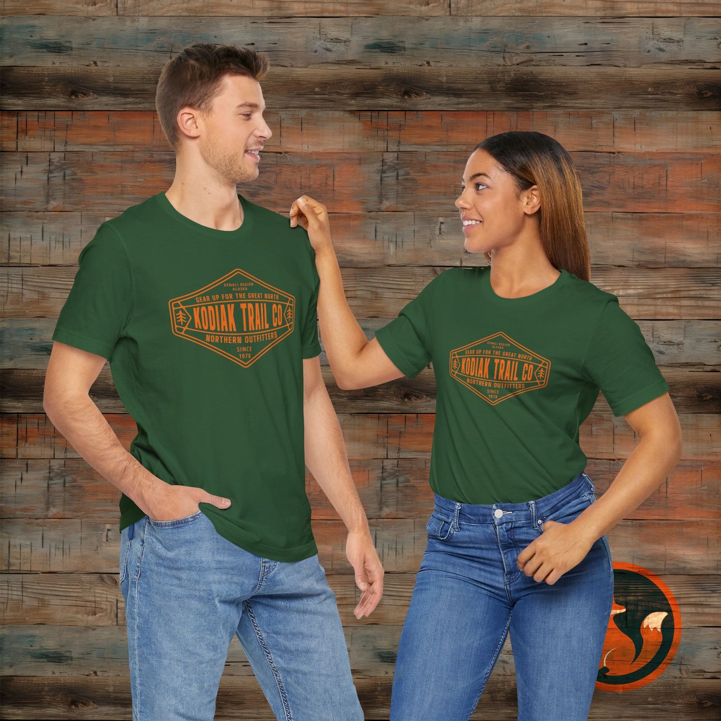 Rustic Outdoor Adventure Tee, Hiking Shirt, Vintage Style T-Shirt, Kodiak Trail Co Shirt, Great Outdoors Apparel