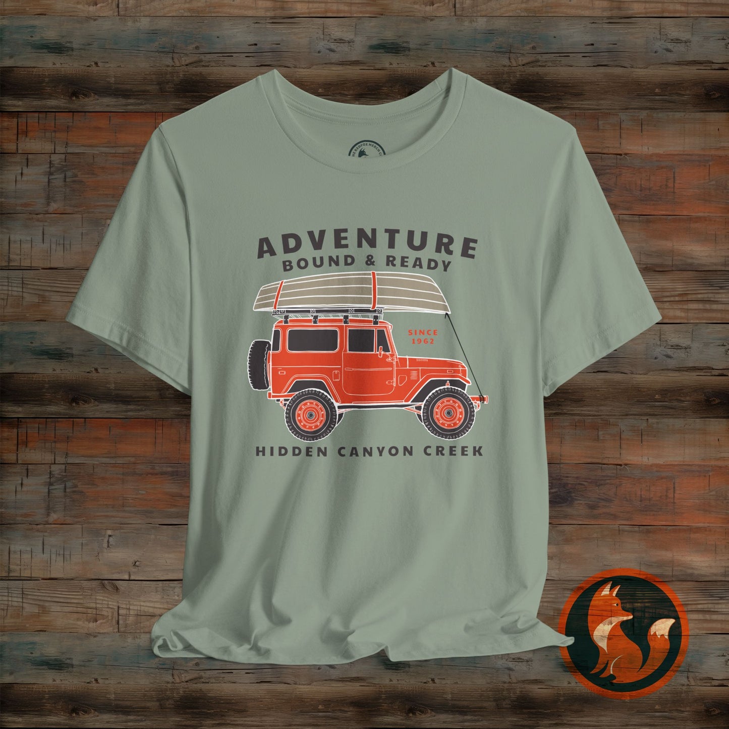 Adventure Bound & Ready Tee, Unisex T-Shirt, Outdoor Apparel, Camping Gift, Travel Shirt, Adventure Lover's Top
