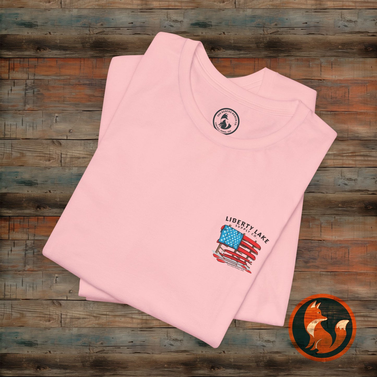 Patriotic Graphic Tee - Unisex Jersey Short Sleeve T-Shirt, 4th of July Outfit, Americana Apparel, Casual Style