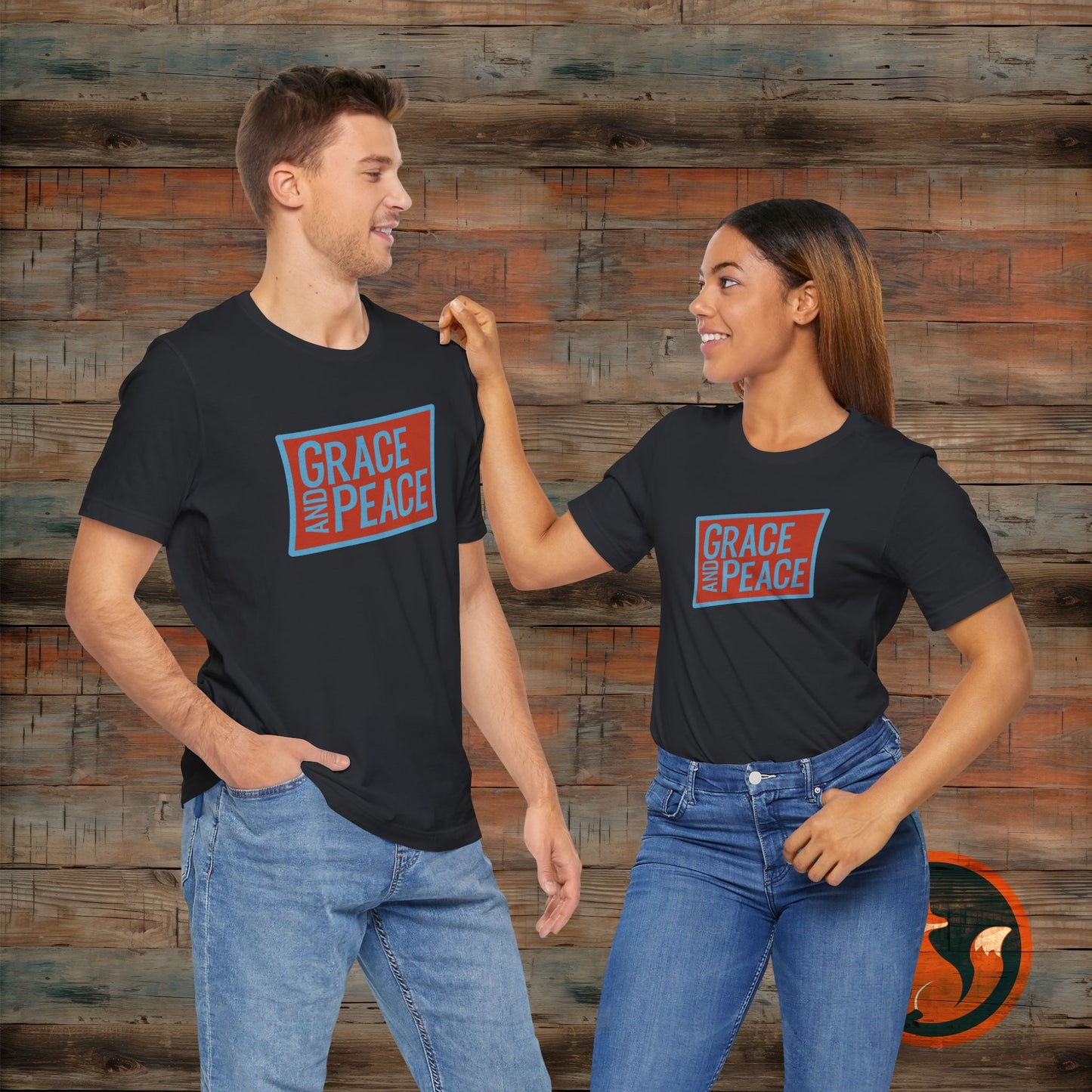 Grace and Peace Unisex Tee, Casual Wear, Everyday Style, Spiritual Gift, Faith-Based Fashion, Comfortable T-Shirt, Thoughtful Present