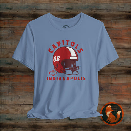 Indianapolis Capitols Short Sleeve Tee, Sports T-Shirt, Fan Apparel, Game Day Shirt, Unisex Fashion Tee