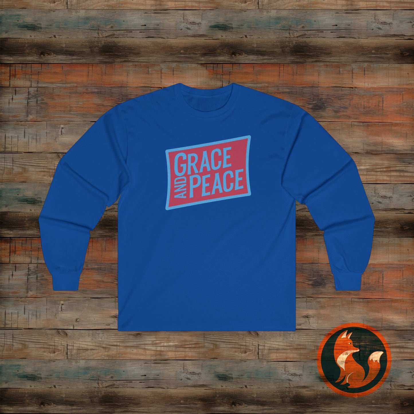 Grace and Peace Unisex Long Sleeve Tee, Spiritual Gift, Inspirational Shirt, Cozy Casual Wear, Perfect for Any Occasion