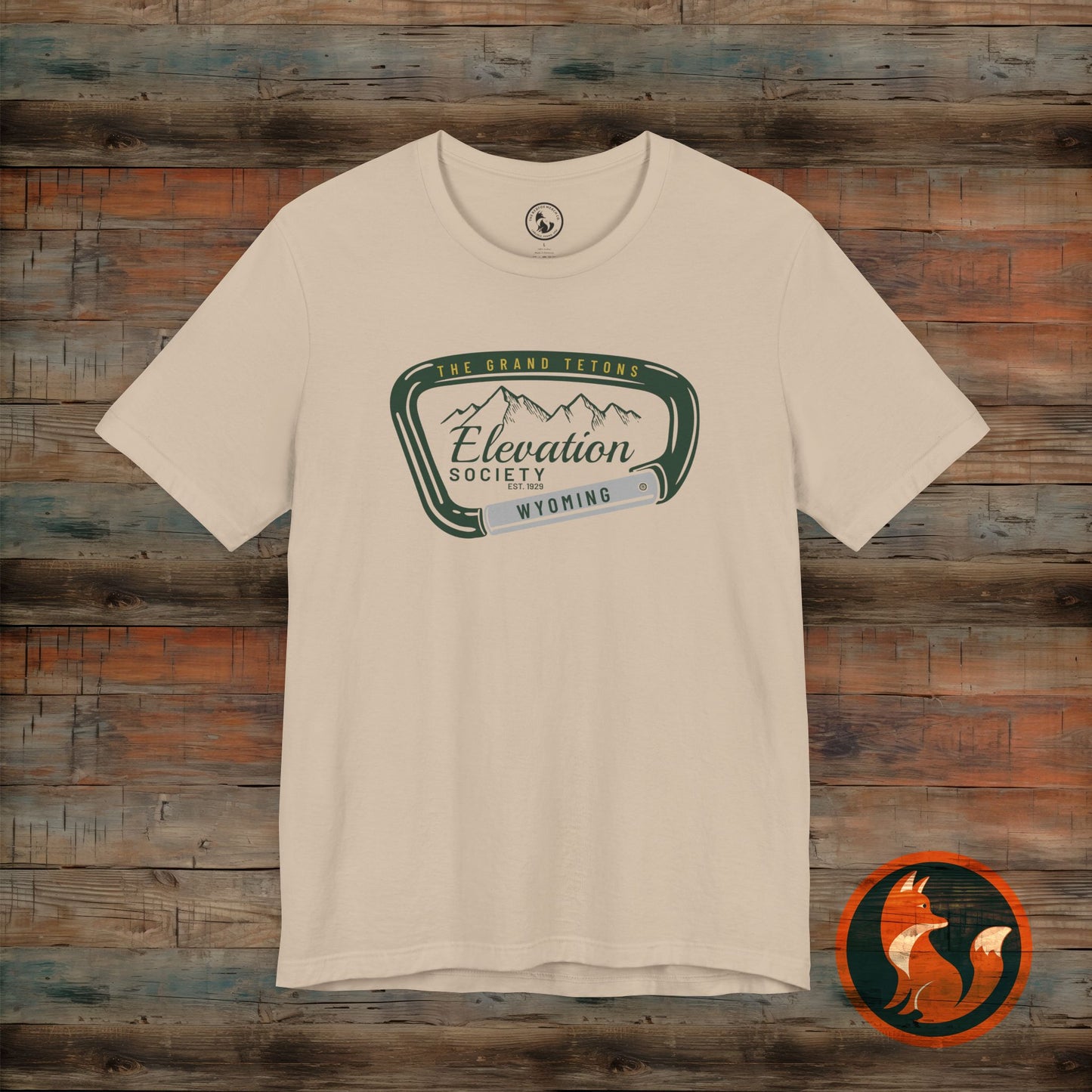 Elevation Society Unisex Tee, Mountain Lovers Shirt, Hiking Apparel, Gift for Adventurers, Outdoorsy T-Shirt