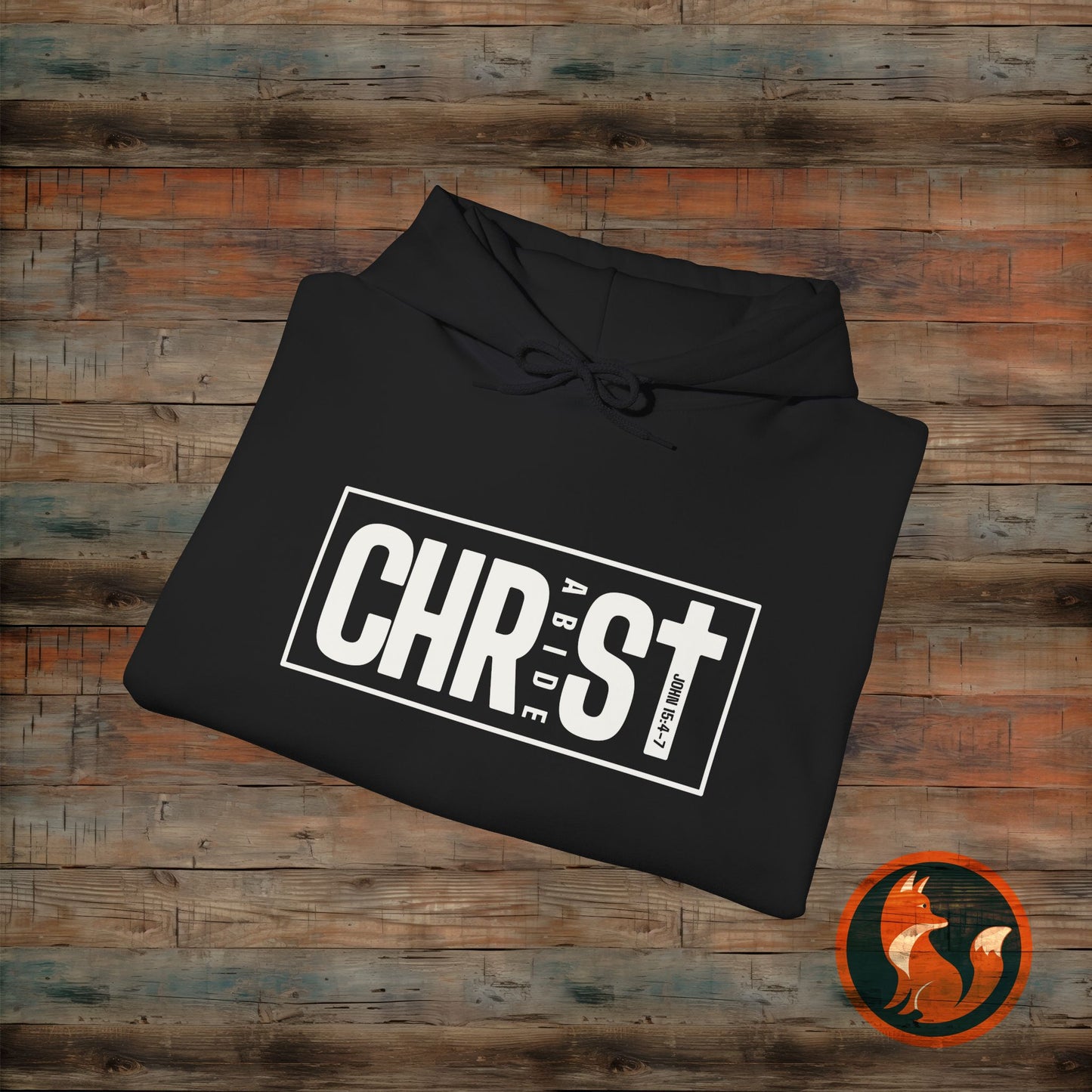 Faith-Inspired Hoodie with Christ Design | Cozy Christian Apparel, Unisex Sweatshirt, Casual Wear, Gift for Believers, Church Events