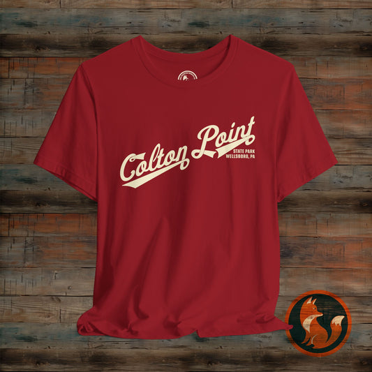Colton Point State Park Short Sleeve Tee, Casual Cotton Tee, Unisex T-Shirt, Trendy Summer Shirt, Gift for Travelers, Everyday Wear