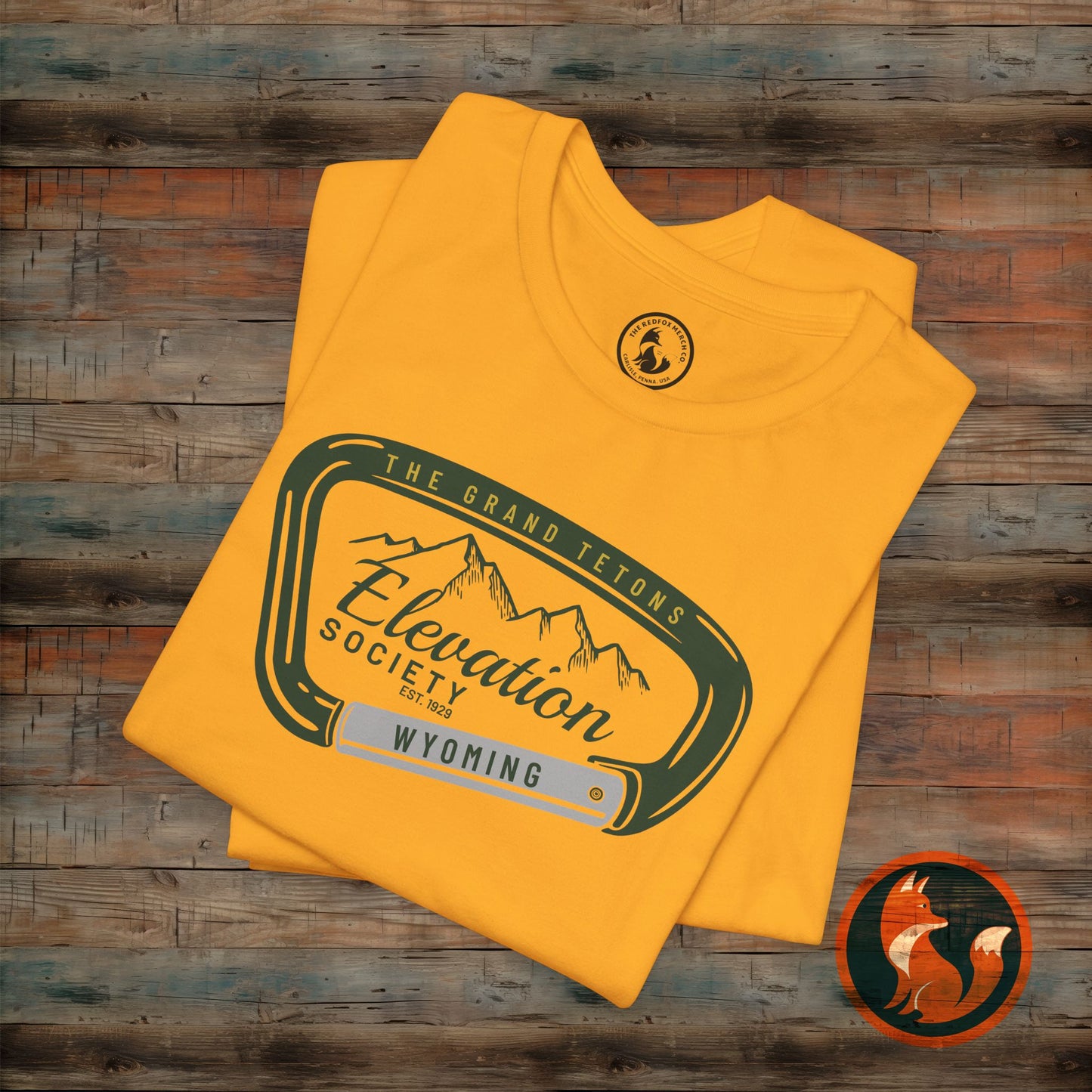 Elevation Society Unisex Tee, Mountain Lovers Shirt, Hiking Apparel, Gift for Adventurers, Outdoorsy T-Shirt