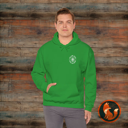 Faith-Inspired Hooded Sweatshirt - Follow Jesus Design, Unisex Cozy Pullover, Christian Apparel, Perfect Gift for Believers, Ideal for [...]
