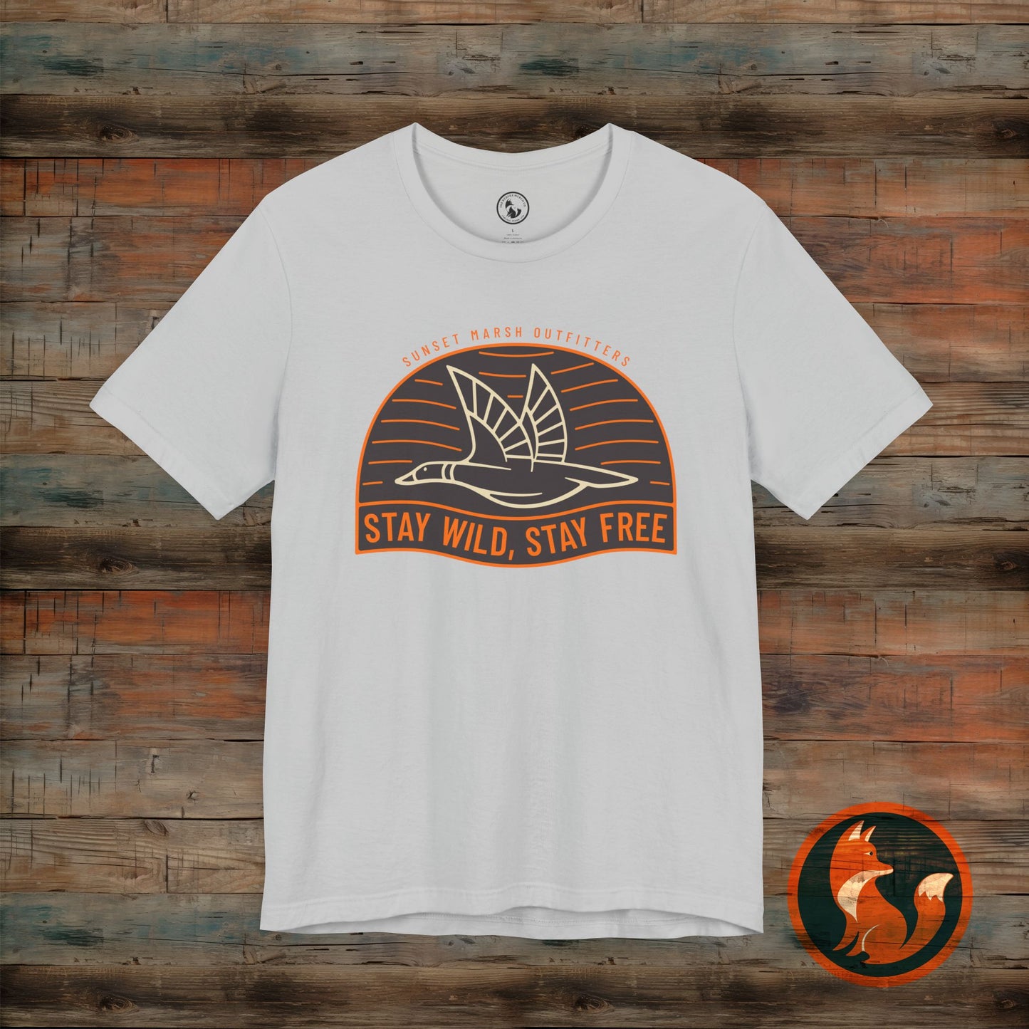 Stay Wild Unisex Short Sleeve Tee, Adventure Shirt, Nature Tee, Outdoorsy Apparel, Gift for Nature Lovers