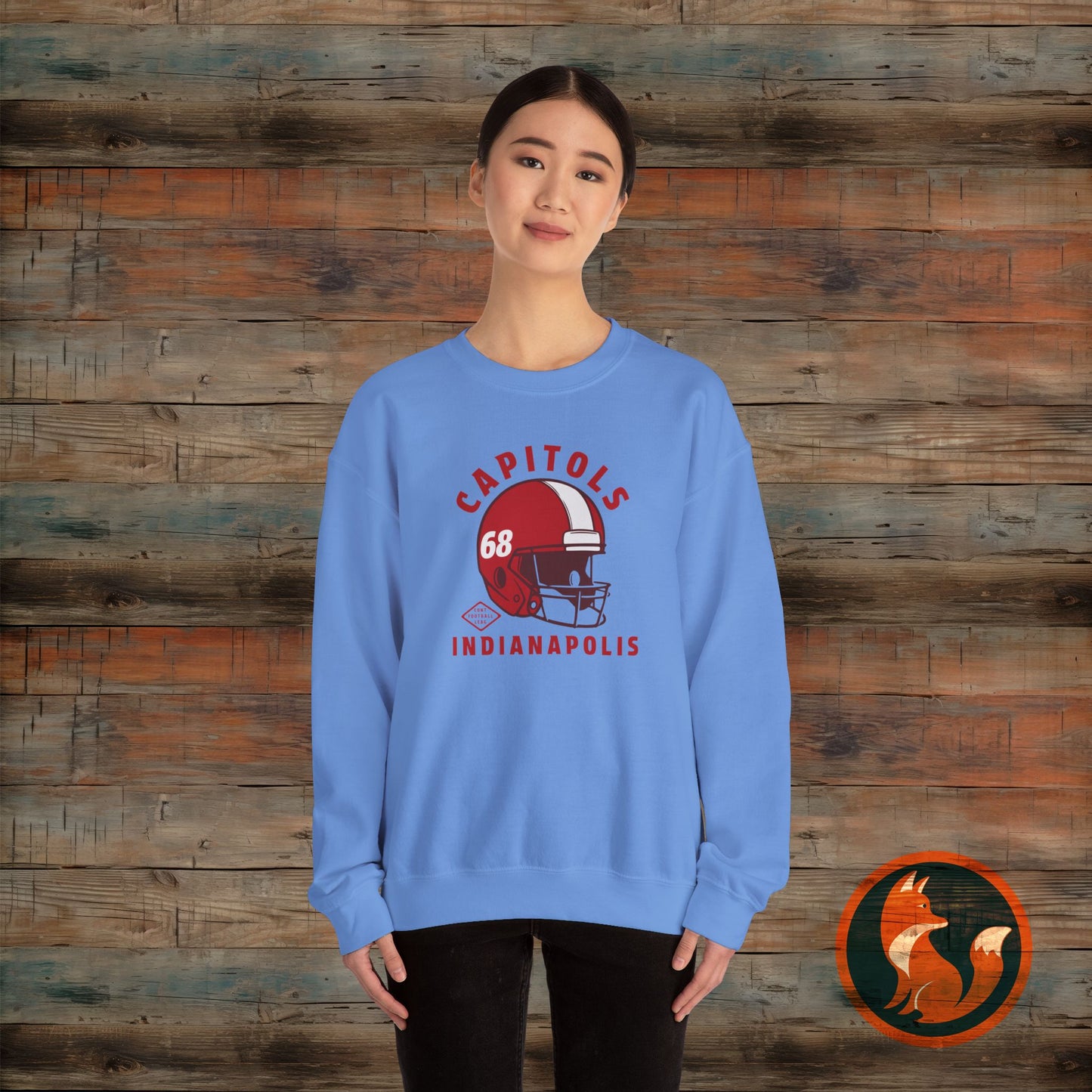 Vintage Football Crewneck Sweatshirt, Retro Sports Sweatshirt, Classic Athletic Apparel, Cozy Gifts for Fans, Game Day Style