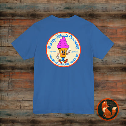 Ice Cream Parlor Tee, Cute Summer Shirt, Fun Gift for Friends, Unisex Graphic Tee, Ice Cream Lovers Apparel, Retro Design T-Shirt