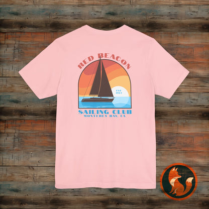 Sailing Club Tee, Nautical Beach Shirt, Summer Vibes T-Shirt, Ocean Lover Gift, Cruise Outing Apparel