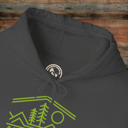 Outdoor Adventure Hooded Sweatshirt | Cozy Apparel for Nature Lovers, Camping Gifts, Casual Wear, Unisex Hoodie, Travel Clothing