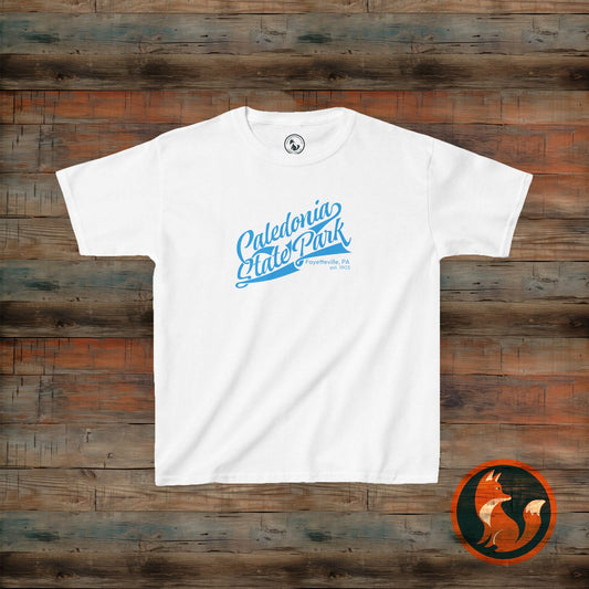 Caledonia State Park Kids T-Shirt, Fun Family Tee, Outdoor Adventure Clothing, Nature Lover Gift, Playful Kids Apparel