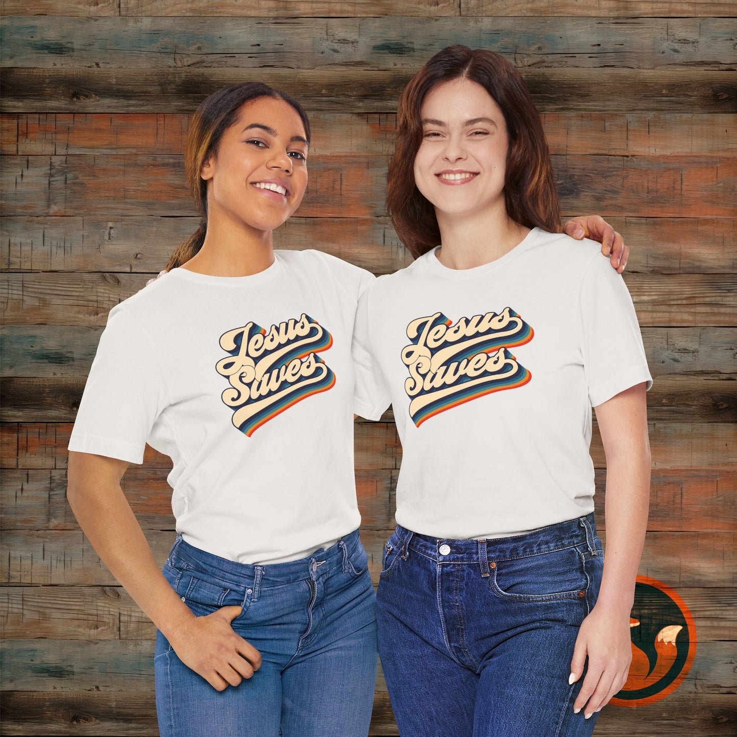 Stylish Jesus Saves Tee, Faith-Based Tee, Unisex Graphic Shirt, Everyday Comfort, Perfect Gift for Believers